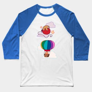 Balloon Sloths Baseball T-Shirt